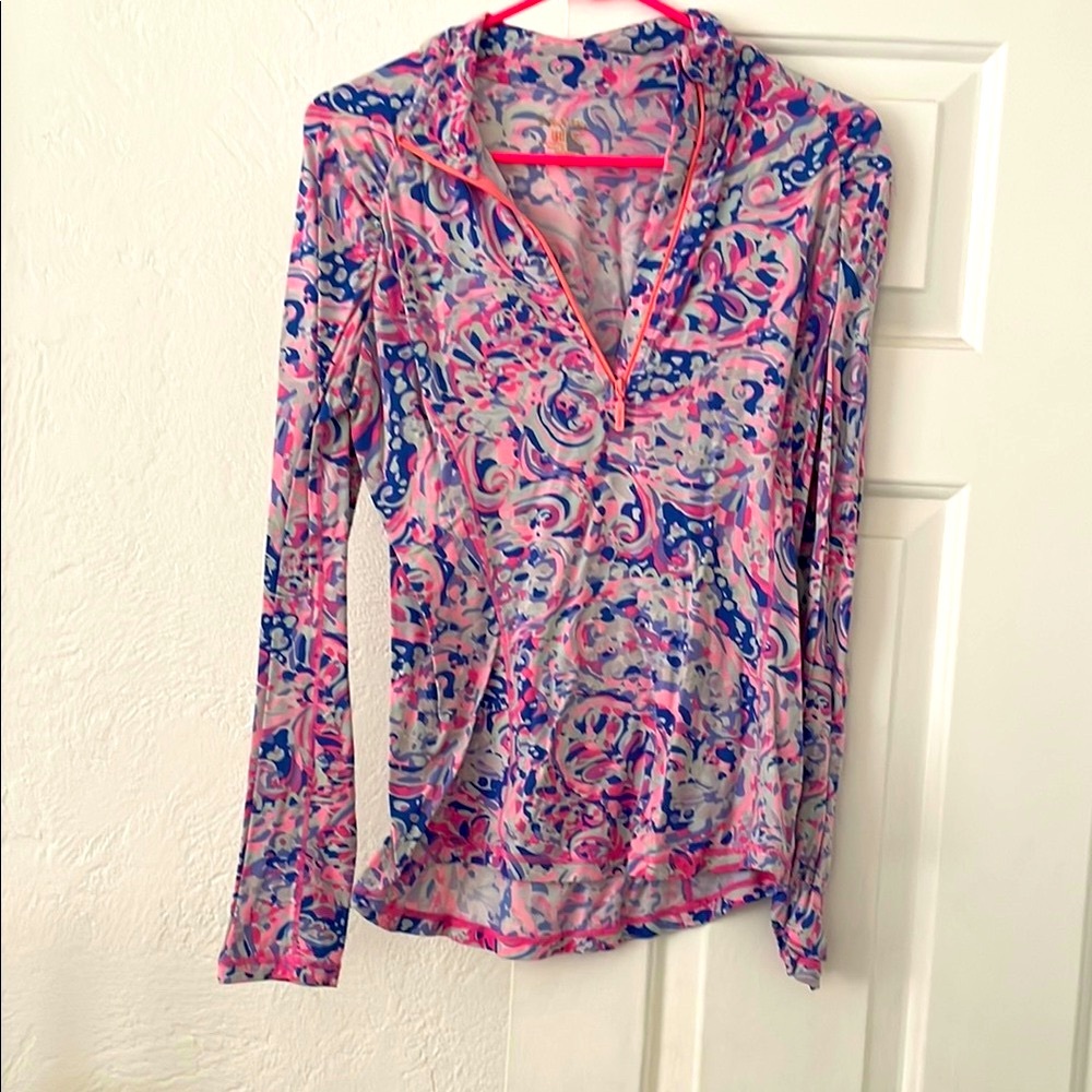 Lilly Pulitzer Luxletic Quarter Zip